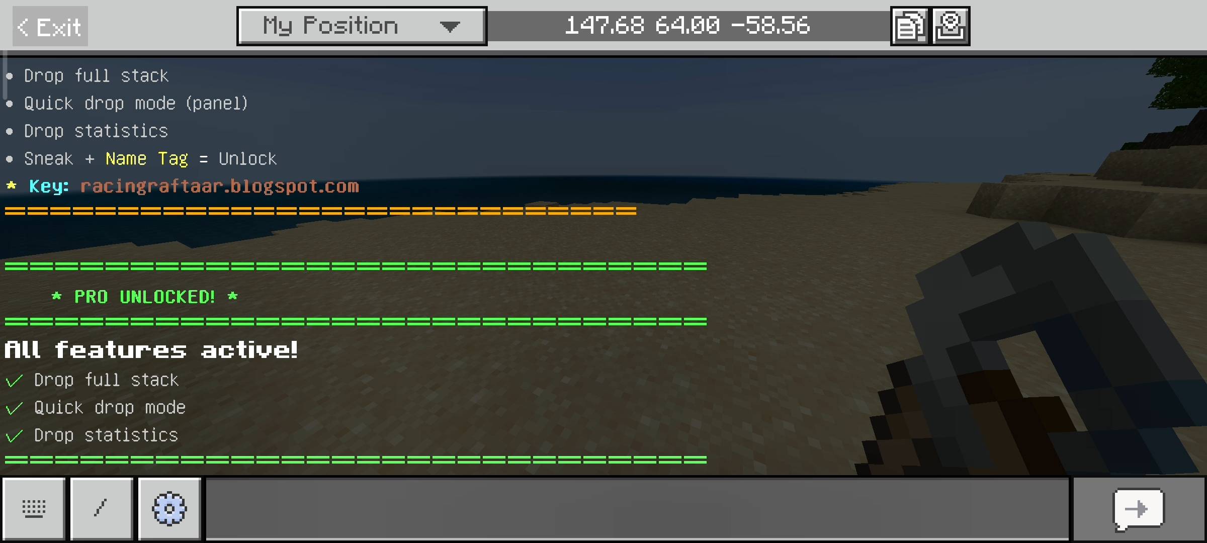 Instant Dropper Addon: Fast Item Drop (Java 'Q' Logic) — screenshot 3