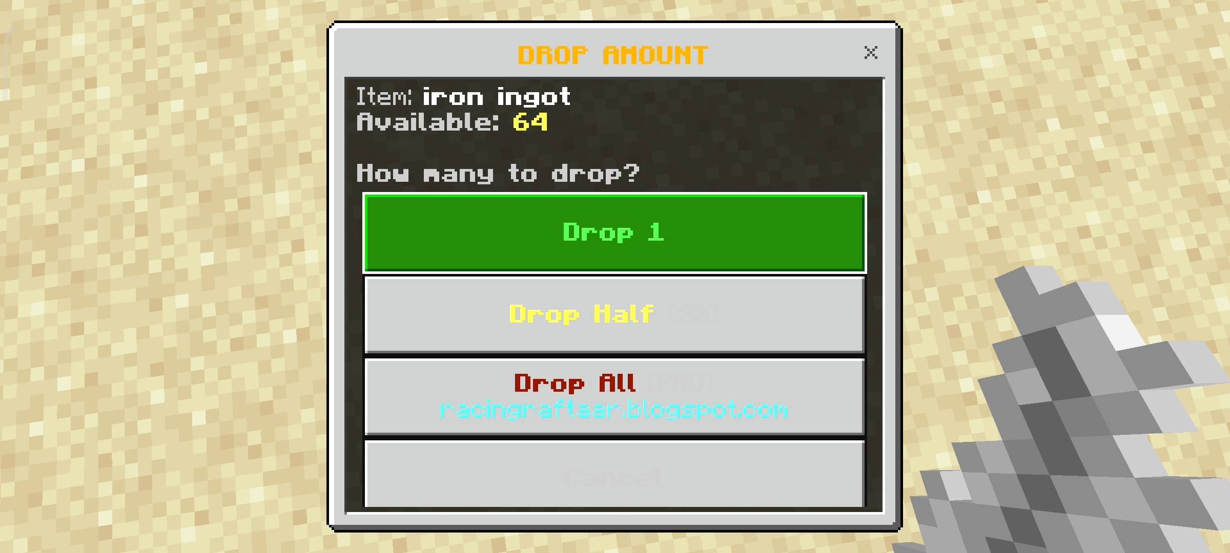 Instant Dropper Addon: Fast Item Drop (Java 'Q' Logic) — screenshot 4