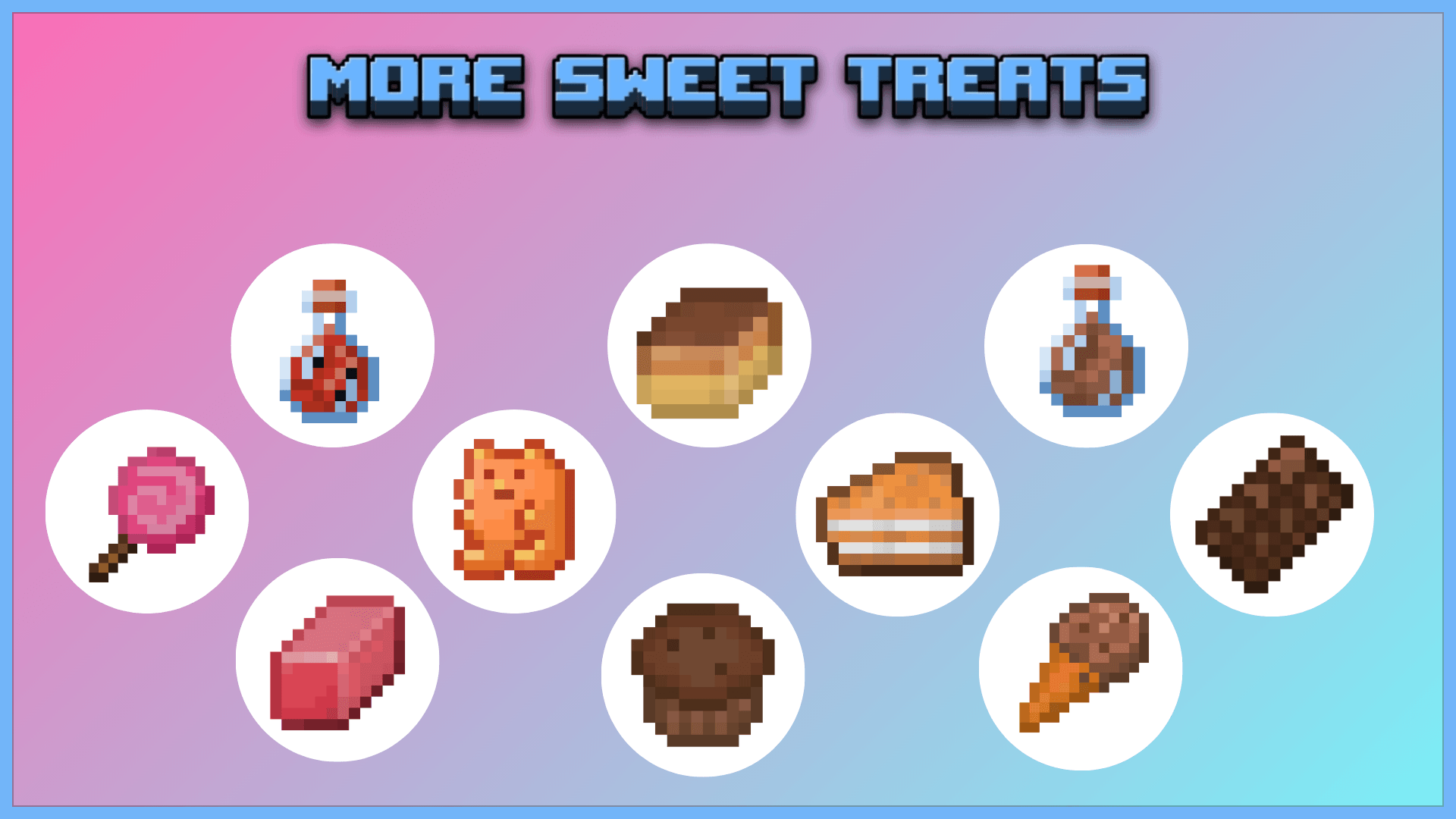 More Sweet Treats! - Candy and Cake Food Expansion — screenshot 1