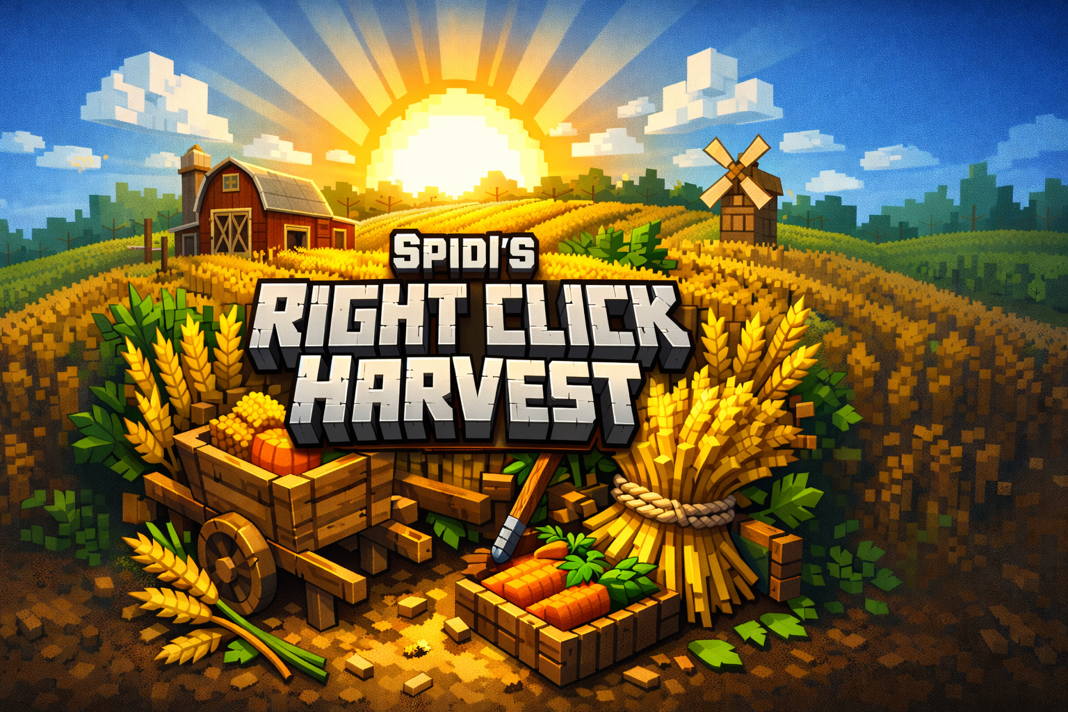 Spidi's Right Click Harvest — screenshot 1