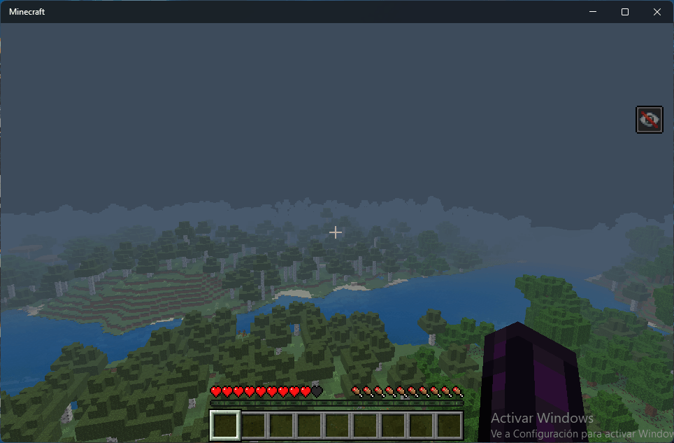 Minecraft but You Fly When You Take Damage 🚀🔥 (Fly on Damage) — screenshot 3