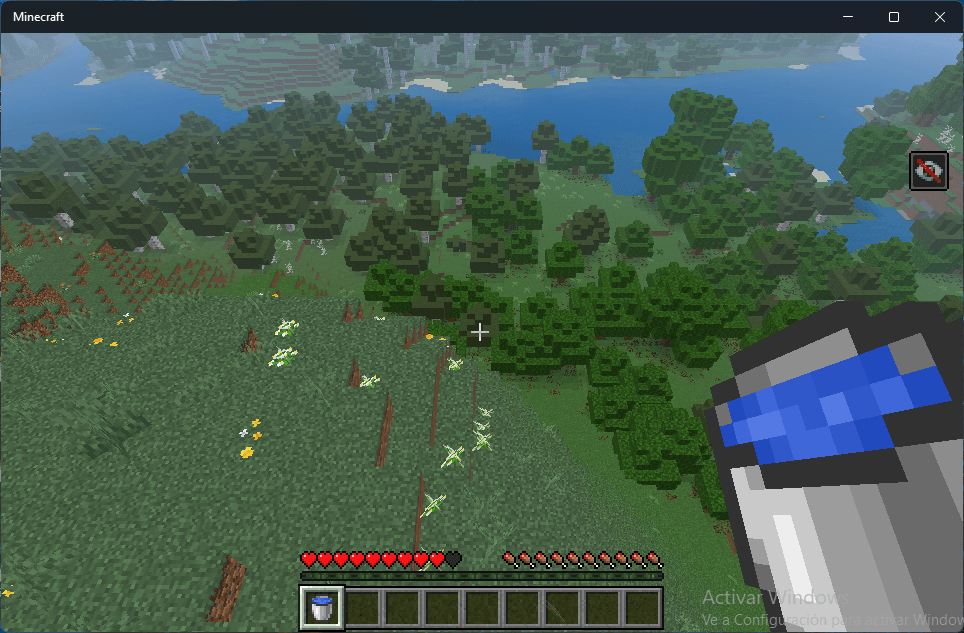 Minecraft but You Fly When You Take Damage 🚀🔥 (Fly on Damage) — screenshot 4
