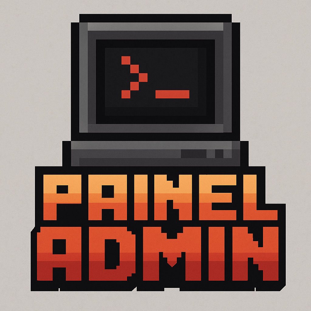 painel de administração de servidores