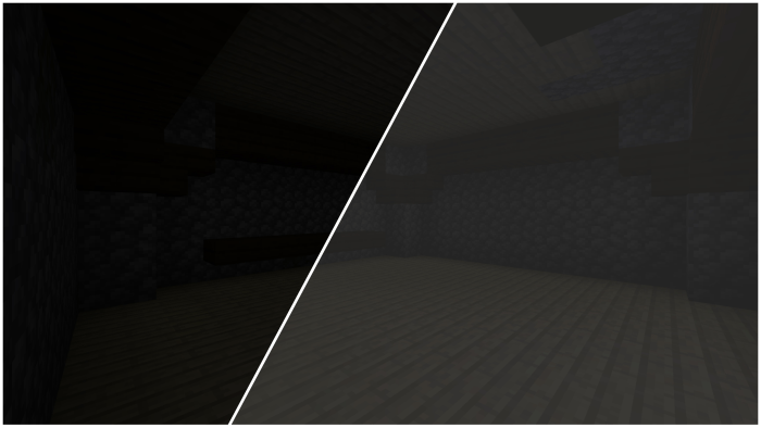 Night Vision texture pack | Gamma Method | Supports Render dragon — screenshot 2