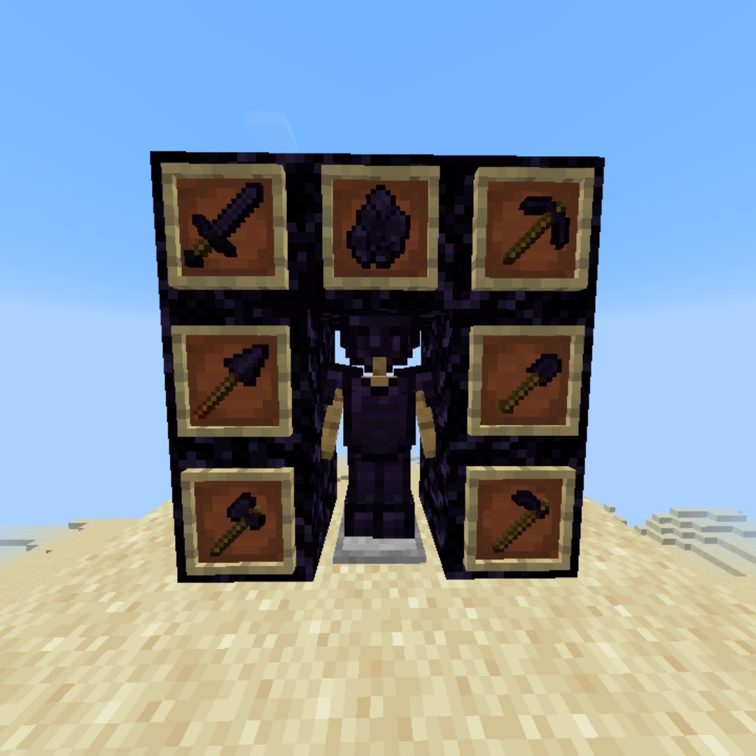 PG's Obsidian Armor and Tools Add-on