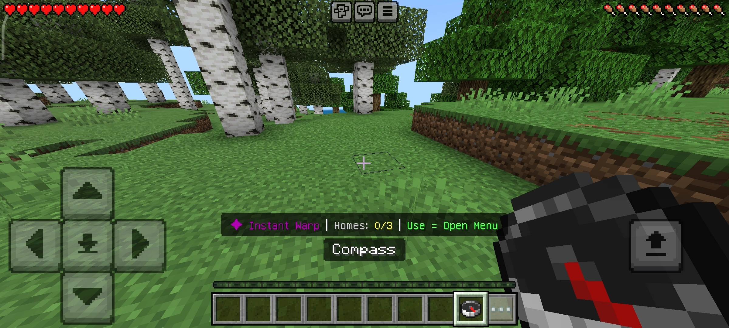 Instant Warp Addon: Homes, Public Warps & Menus — screenshot 3