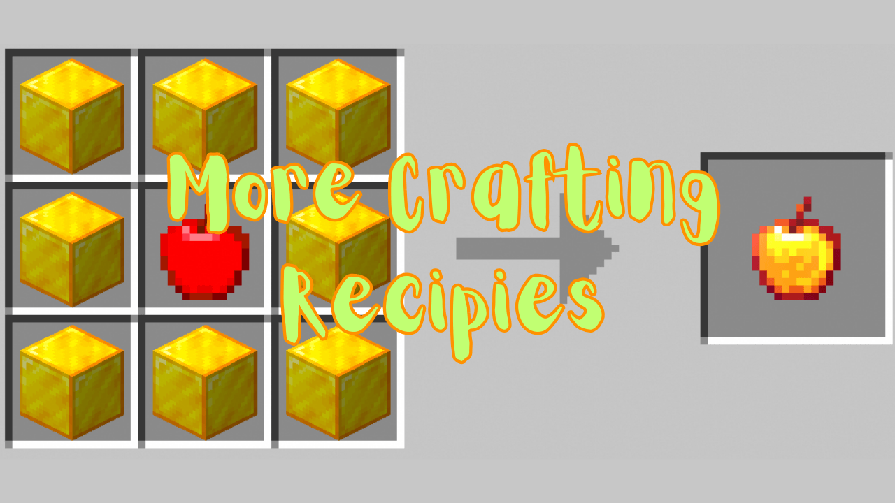 More Crafting Recipies — screenshot 1