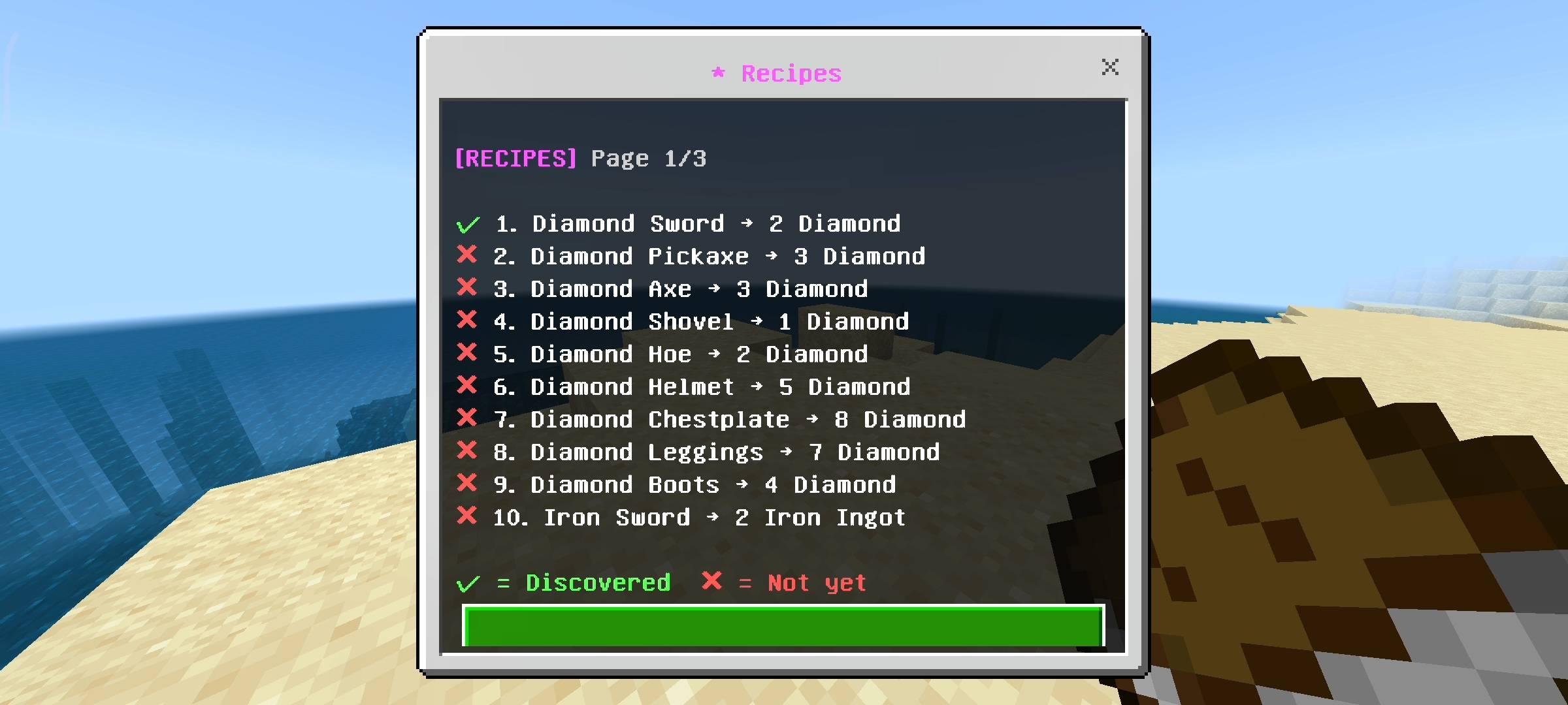 Reverse Crafting Addon: Get Materials Back — screenshot 2