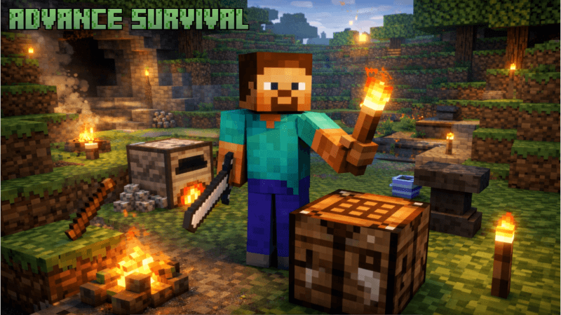 Advance Survival [ Achievements Friendly ] — screenshot 1
