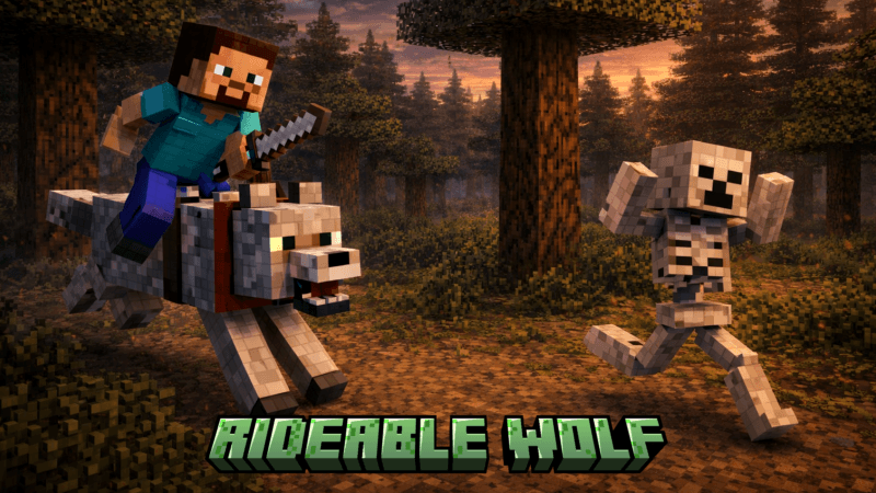 rideable wolf — screenshot 1