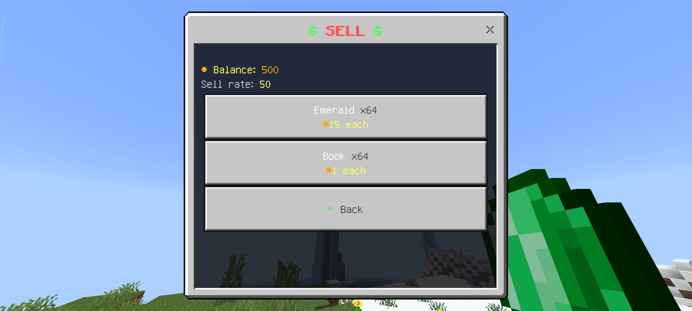 Shop System - Server Economy — screenshot 3