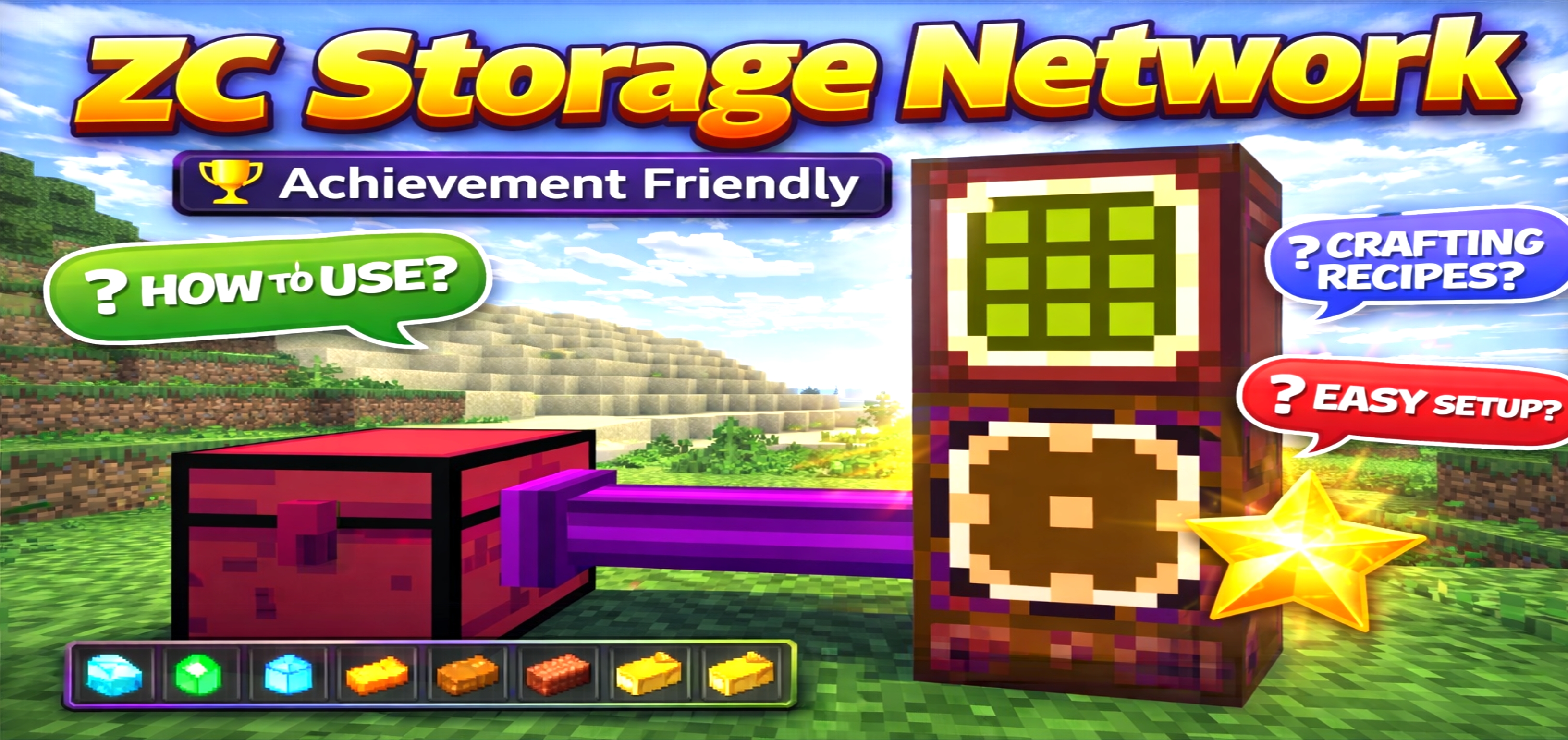 ZC Storage Network [Achievement Friendly] — screenshot 1