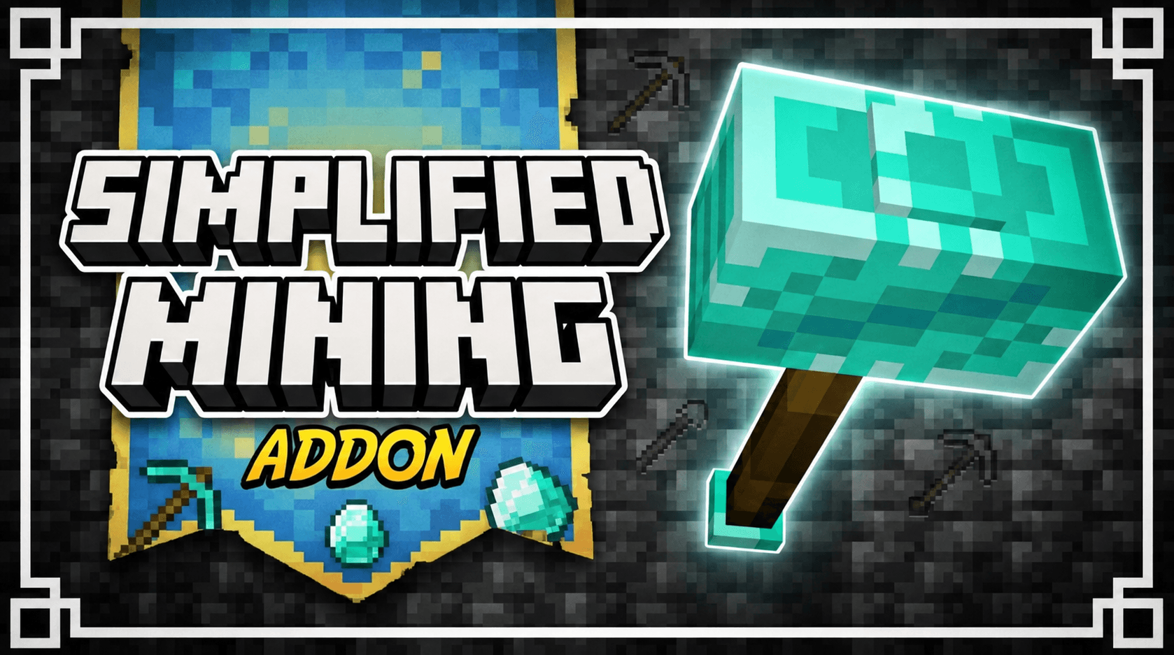 Simplified Mining V1.2: 3D Hammers Add-on (New Features!) — screenshot 1