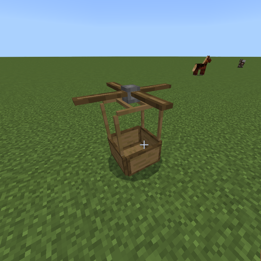 Wooden Helicopter