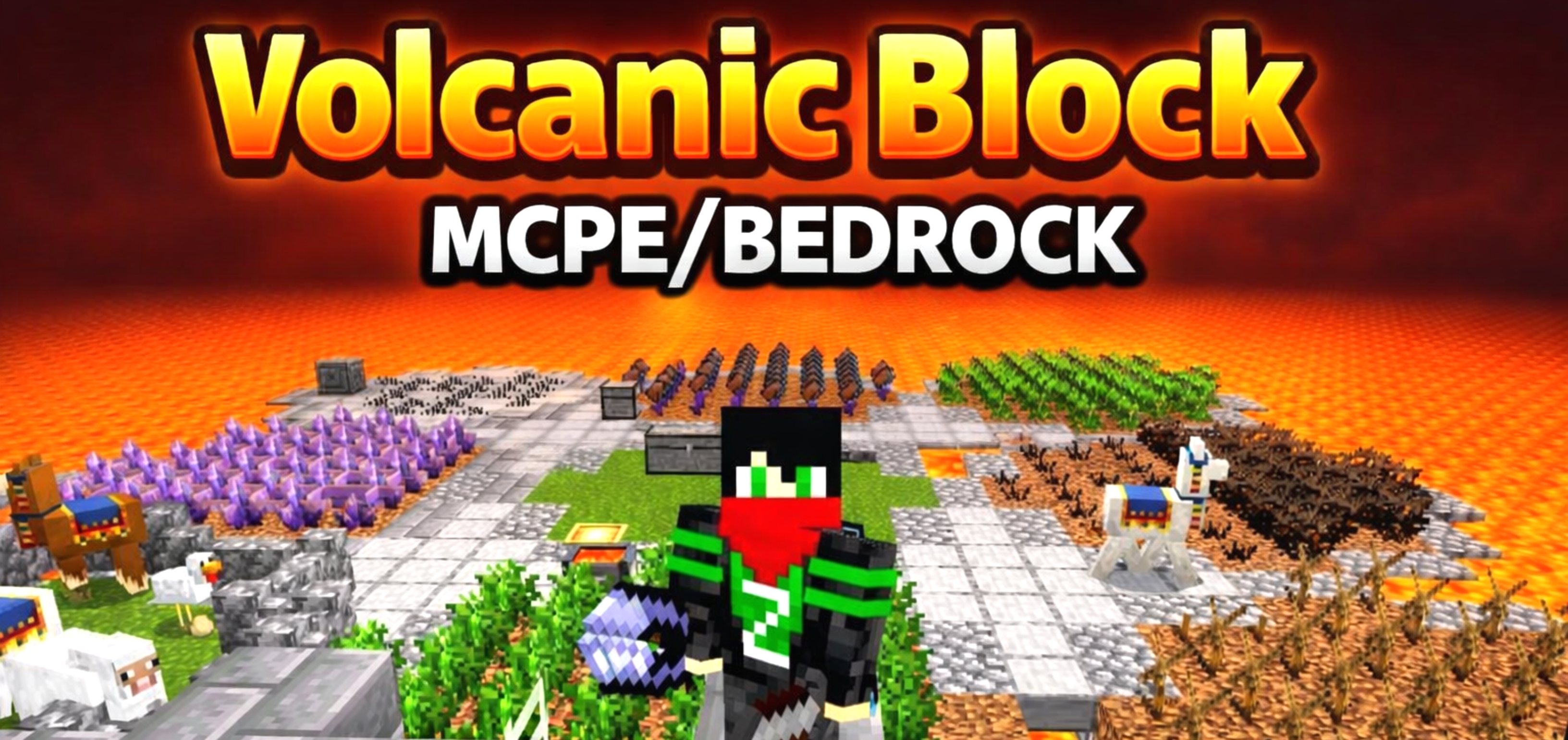 Volcanic Block Modpack| Survive Without Trees & Water — screenshot 1