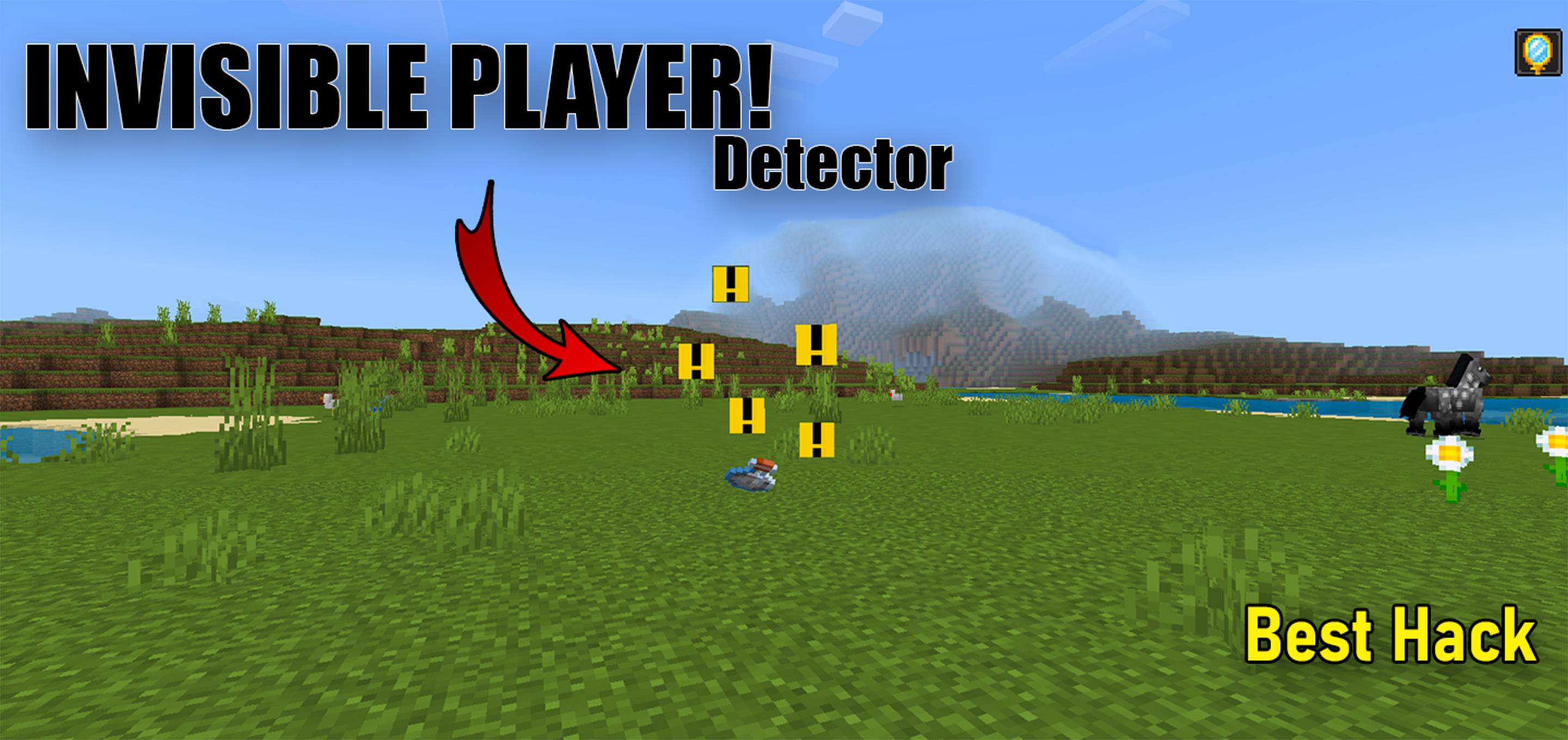 Invisibility Hider Resource pack | Cheat texture pack | Pvp — screenshot 1