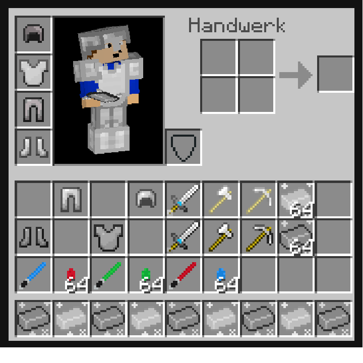 Platinum and titanium equipment v:1.20.7X — screenshot 1