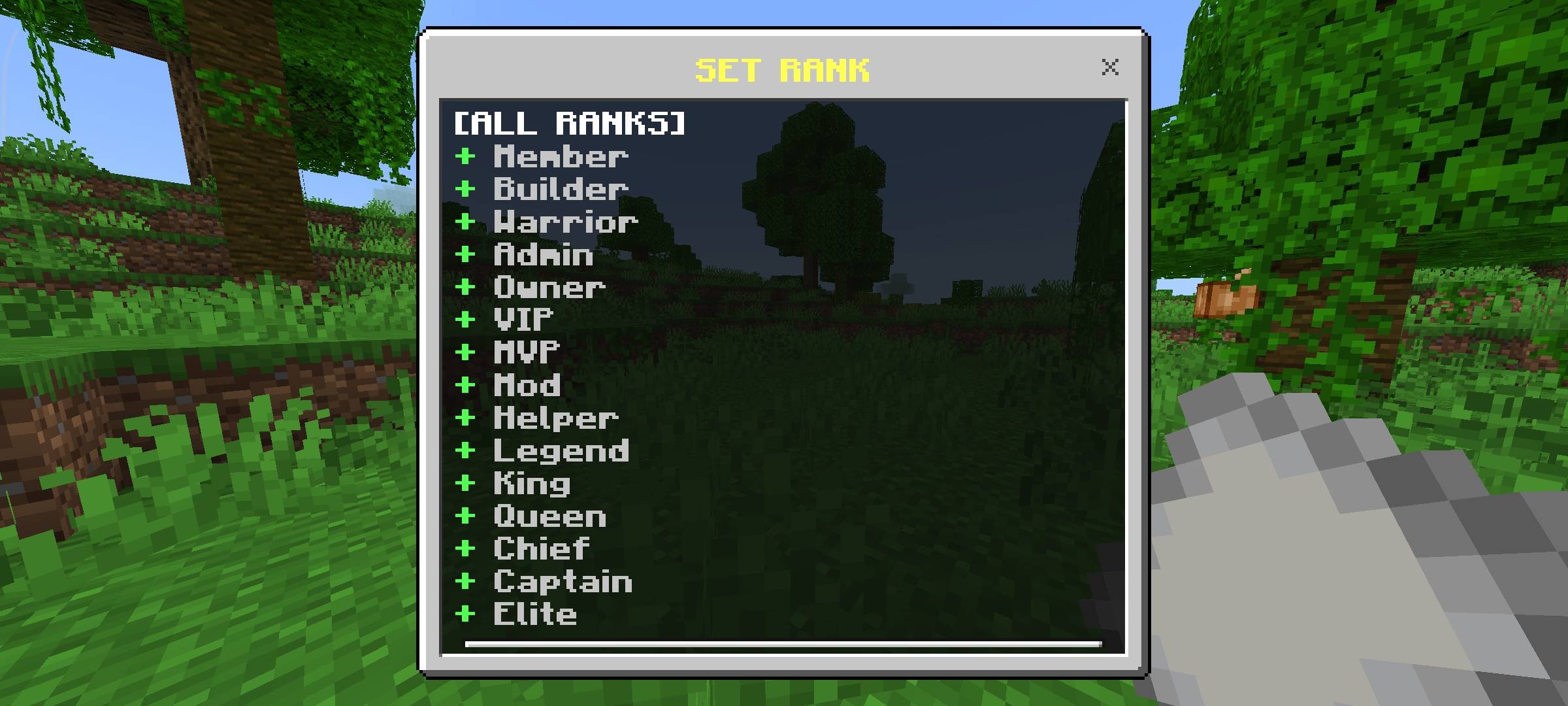 Chat Display - Custom Ranks — screenshot 3