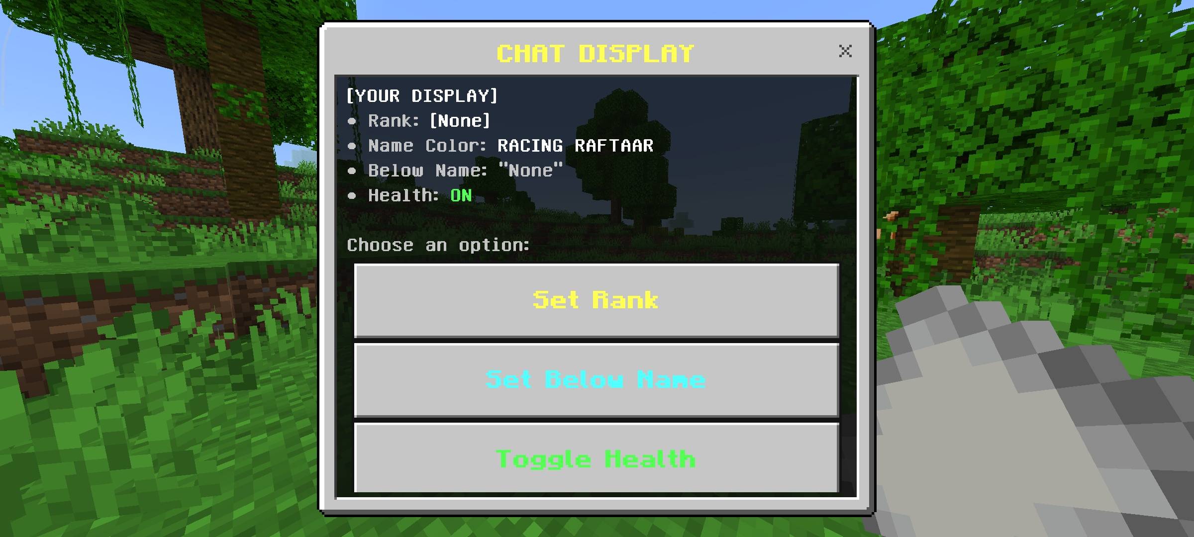 Chat Display - Custom Ranks — screenshot 4