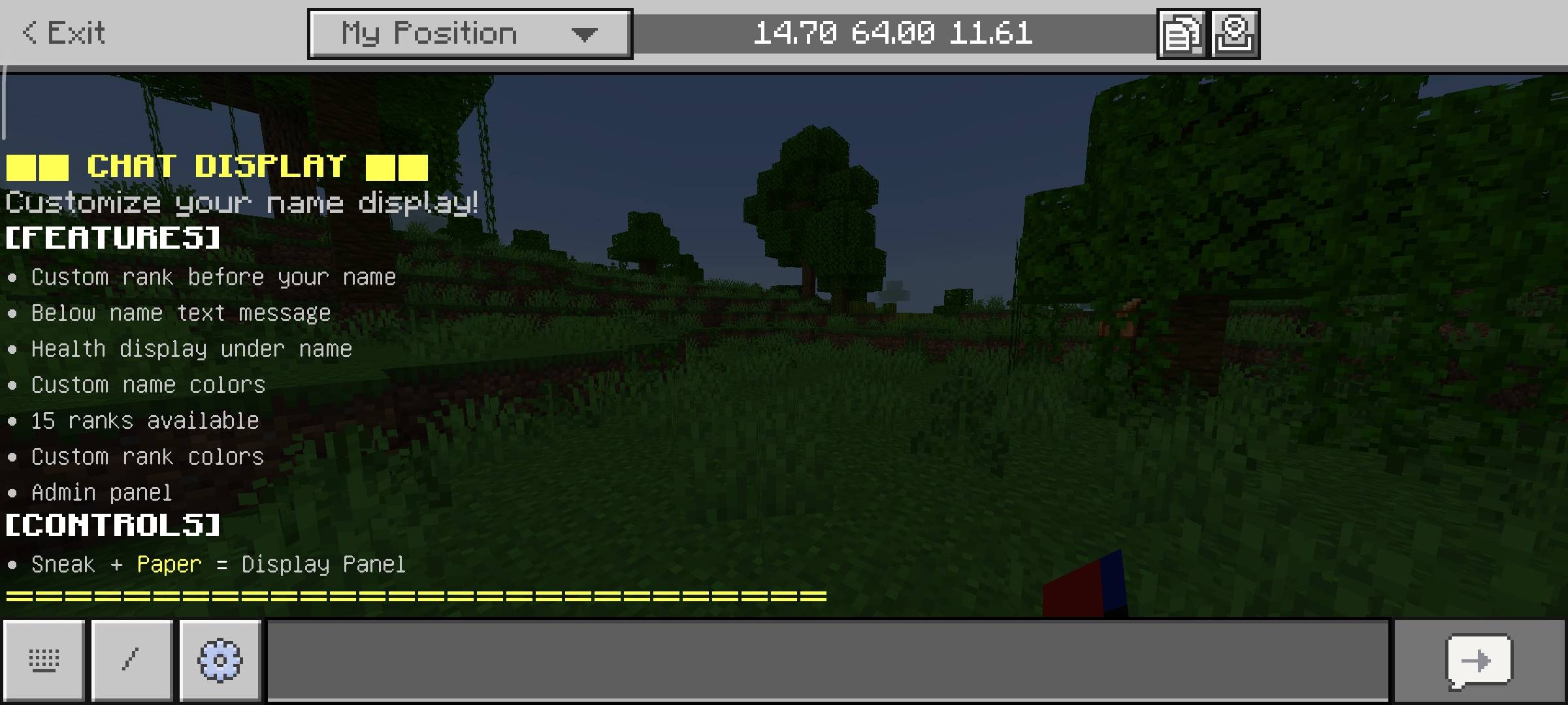 Chat Display - Custom Ranks — screenshot 5