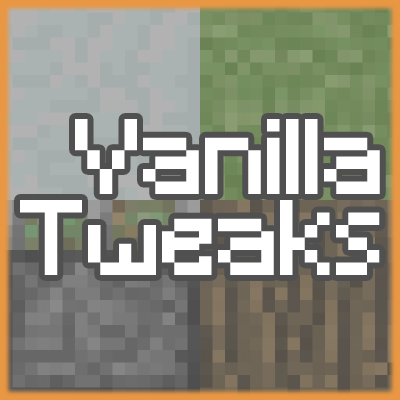 Vanilla Tweaks — screenshot 1
