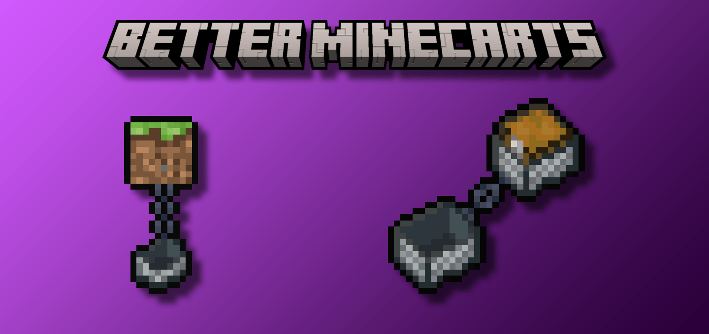 Edds' Better Minecarts (Minecart Chain Linking) — screenshot 1