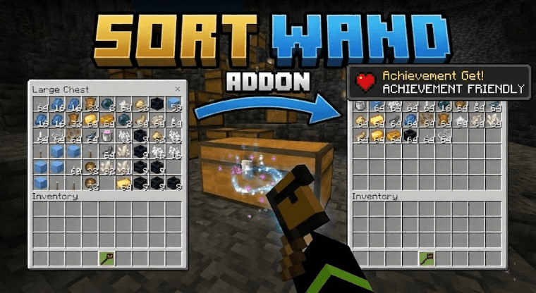 Sorting Wand  "Advanced Chest Organization" — screenshot 1