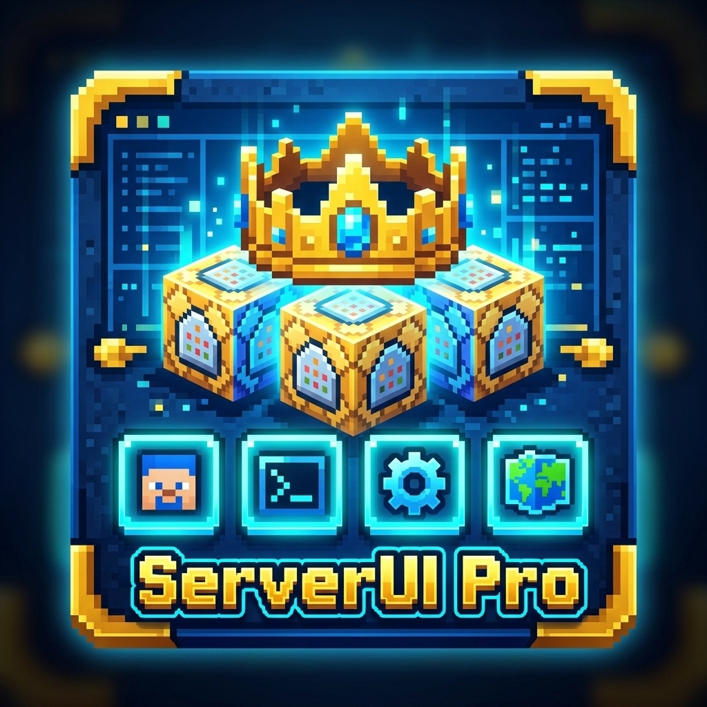 Server UI: Warps, Kits & Homes