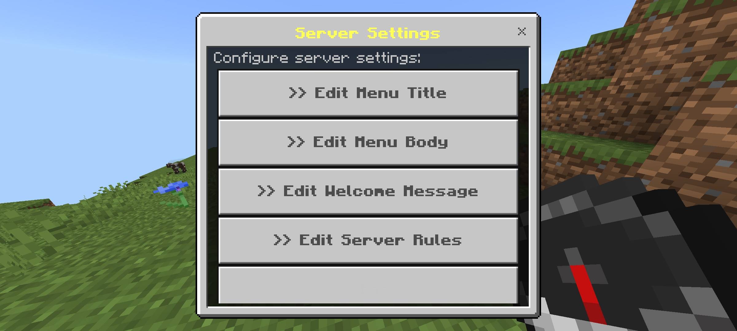 Server UI: Warps, Kits & Homes — screenshot 4