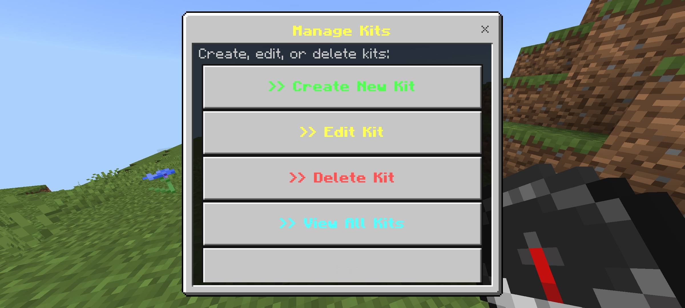 Server UI: Warps, Kits & Homes — screenshot 6