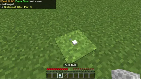 Real Golf | Minecraft Golf Minigame Addon — screenshot 5