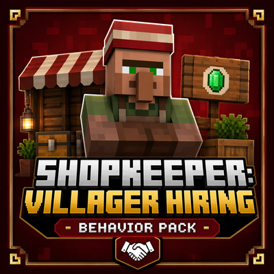 Shopkeeper: Villager Hiring