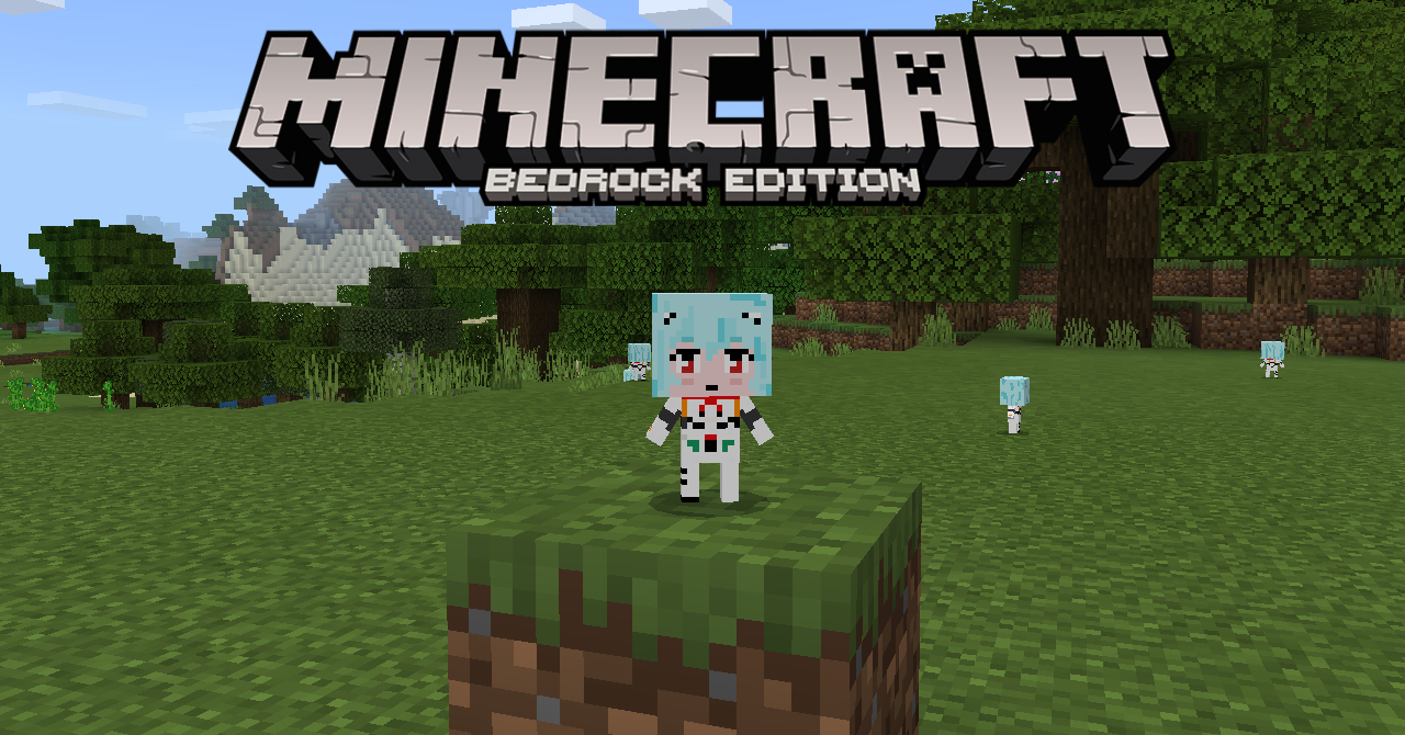 Rei Chikita Mod Bedrock Evangelion — screenshot 6