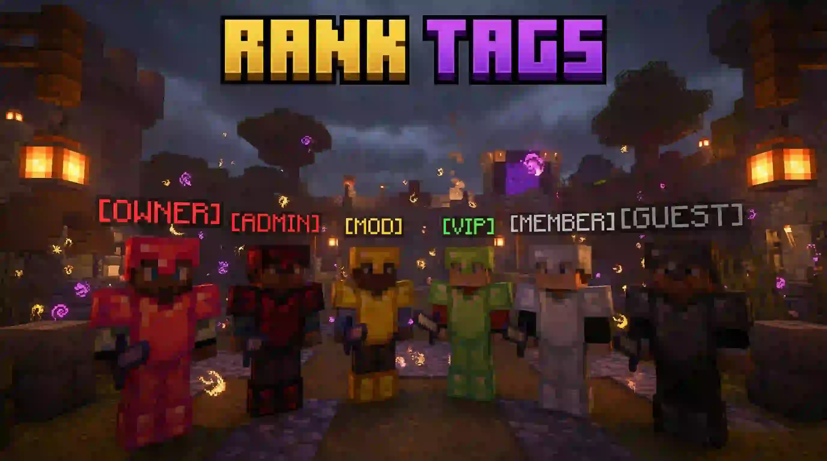 Rank Tags Addon: Server Ranks & Custom Chat — screenshot 1