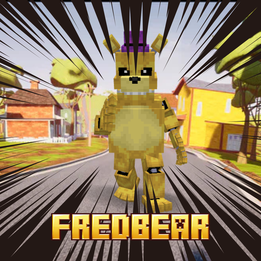 Minecraft add-on Fredbear