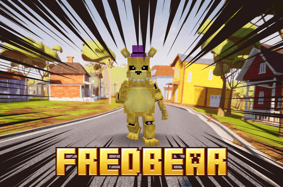 Minecraft add-on Fredbear — screenshot 1