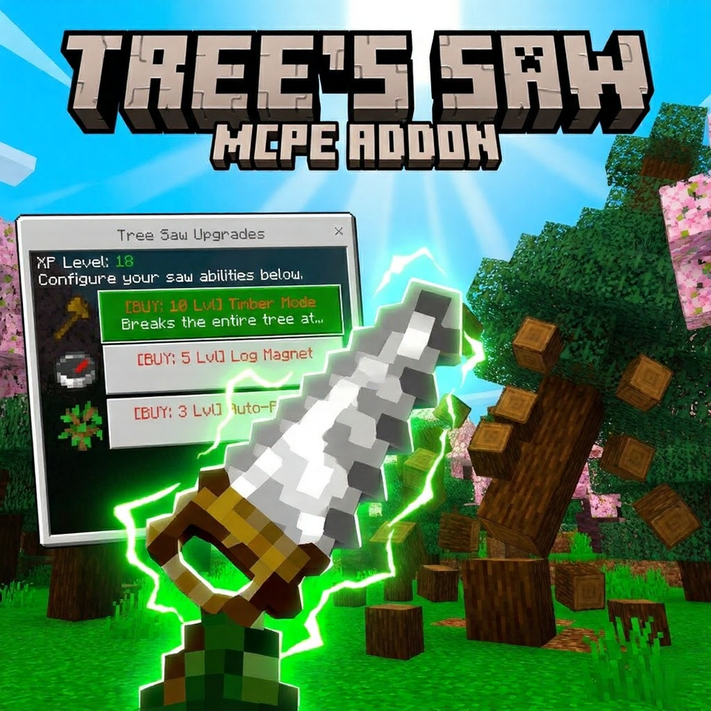 Tree's saw "like tree capitator but its better"  [ACHIEVEMENT FRIENDLY]