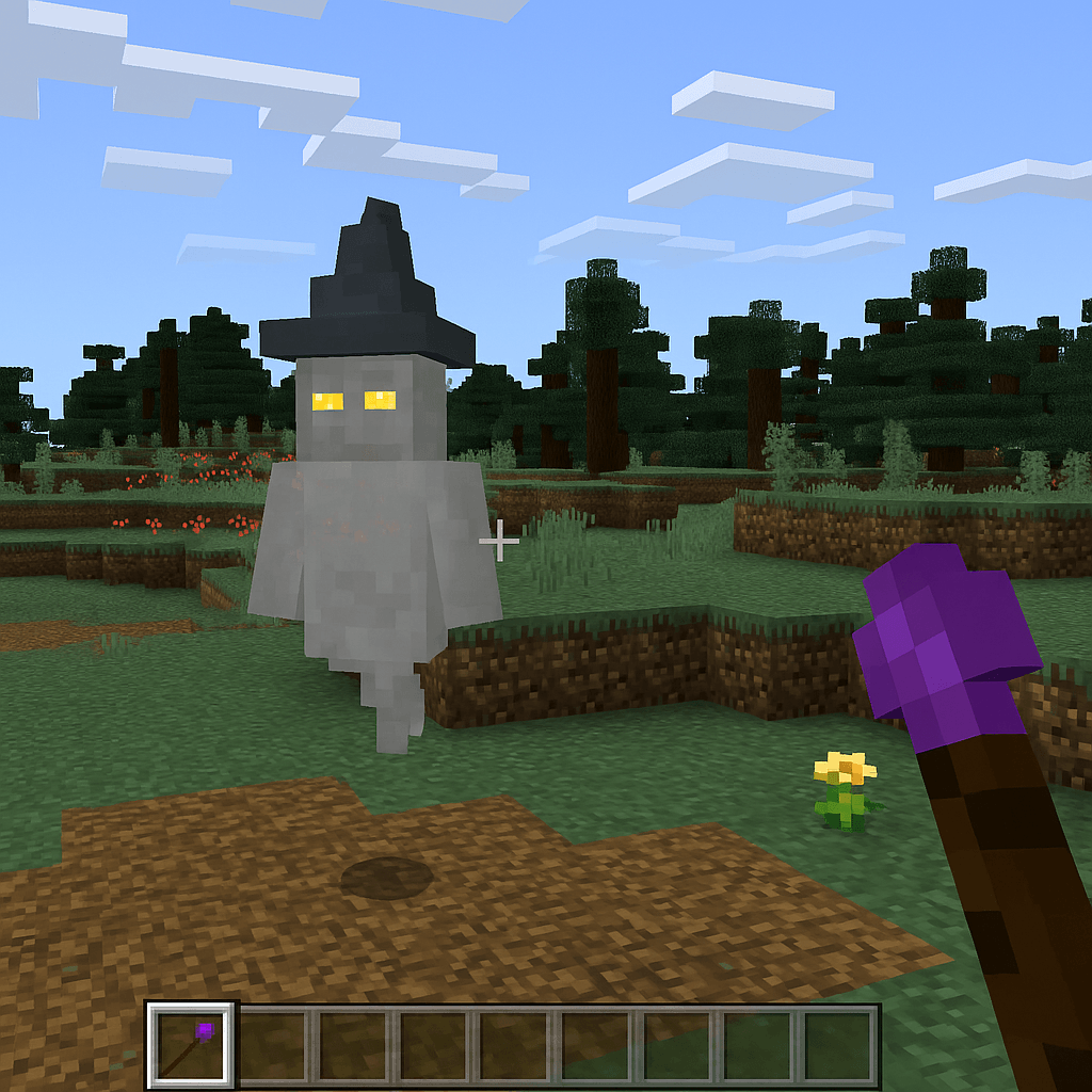 Magic Pack – Ghost Wizard + Magic Wand — screenshot 1