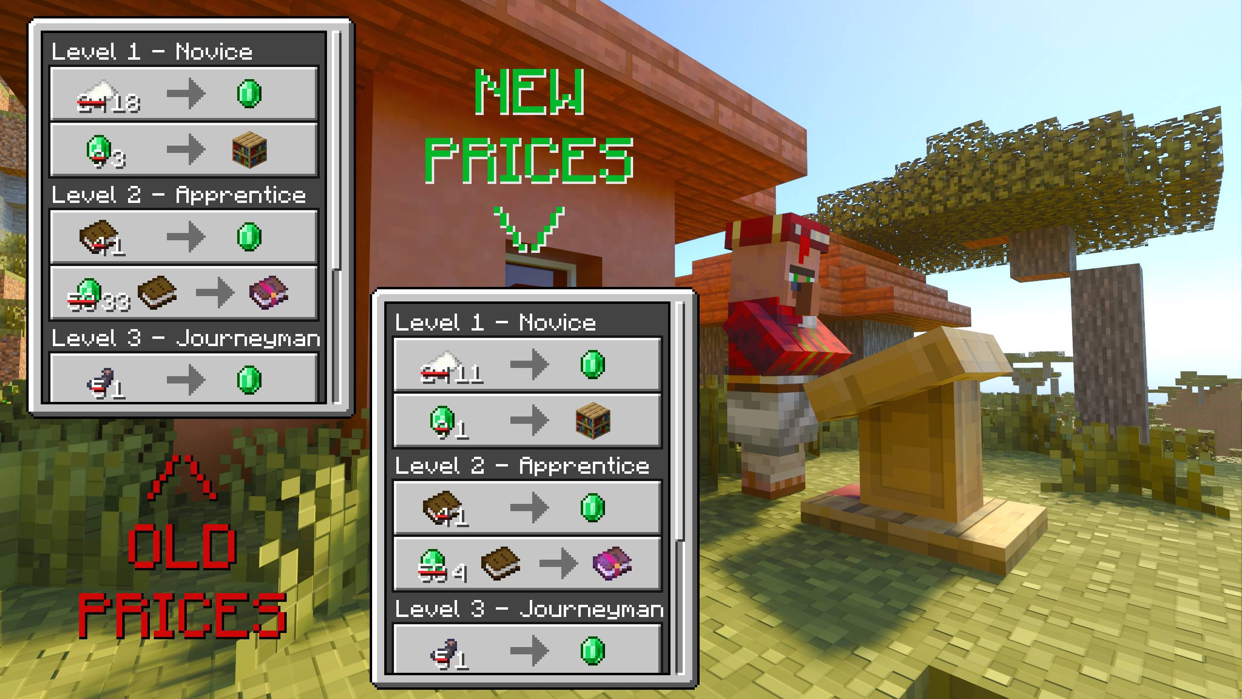 [Mason Update] Higher Discount From Cured Villagers — screenshot 3