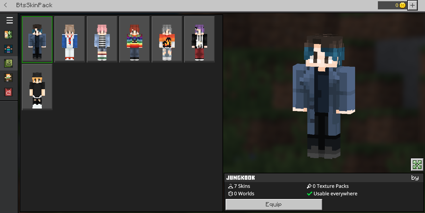 BTS Skin Pack — screenshot 3