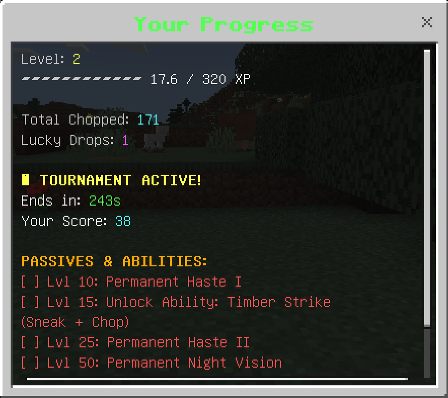 [Realm Compatible]master lumberjack core — screenshot 2
