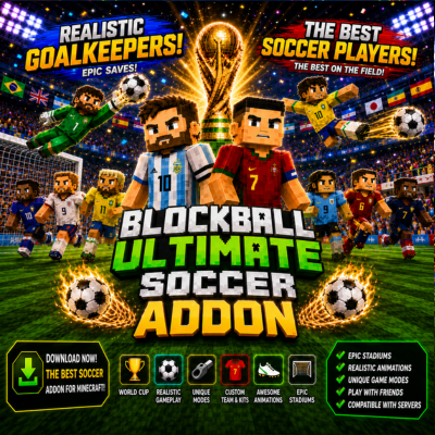 Blockball Ultimate Soccer (World Cup 2026 🏆+ Champions League ⭐+ AI Players & Goalkeepers) | EL SANDO