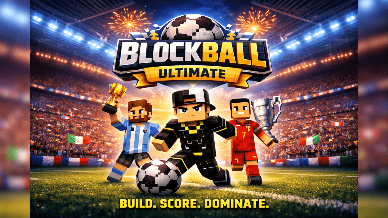 Blockball Ultimate Soccer (World Cup 2026 🏆+ Champions League ⭐+ AI Players & Goalkeepers) | EL SANDO — screenshot 2