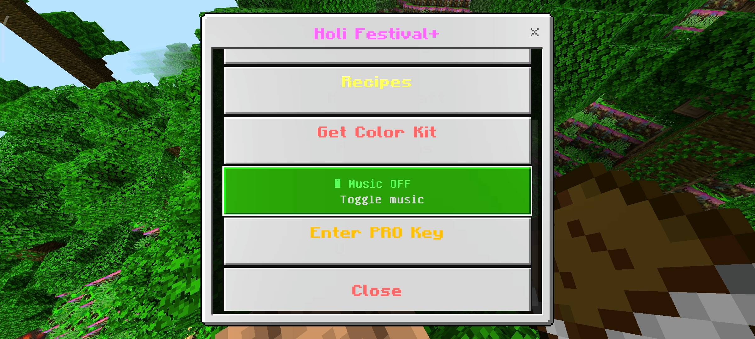 Holi Festival+ Addon: Color Balls & Custom World — screenshot 3