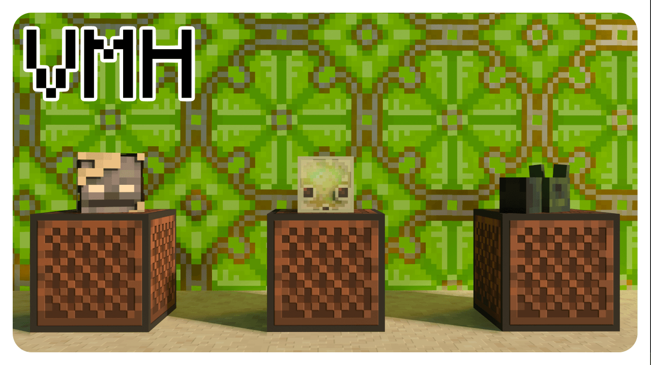 Vanilla Mob Heads (VMH) — screenshot 1