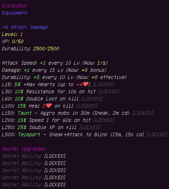 Excalibur V3.2 : The Evolving Weapon — screenshot 3