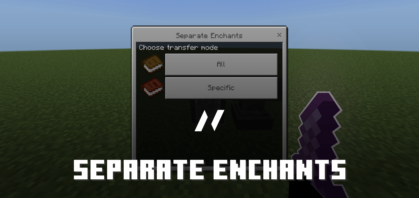 Separate Enchants — screenshot 1