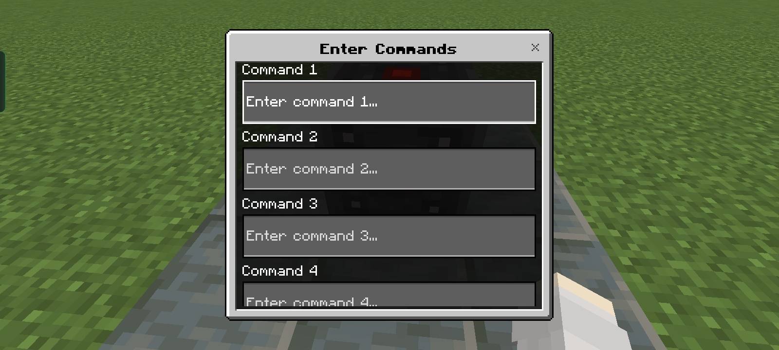 Advance Command block Addon — screenshot 4