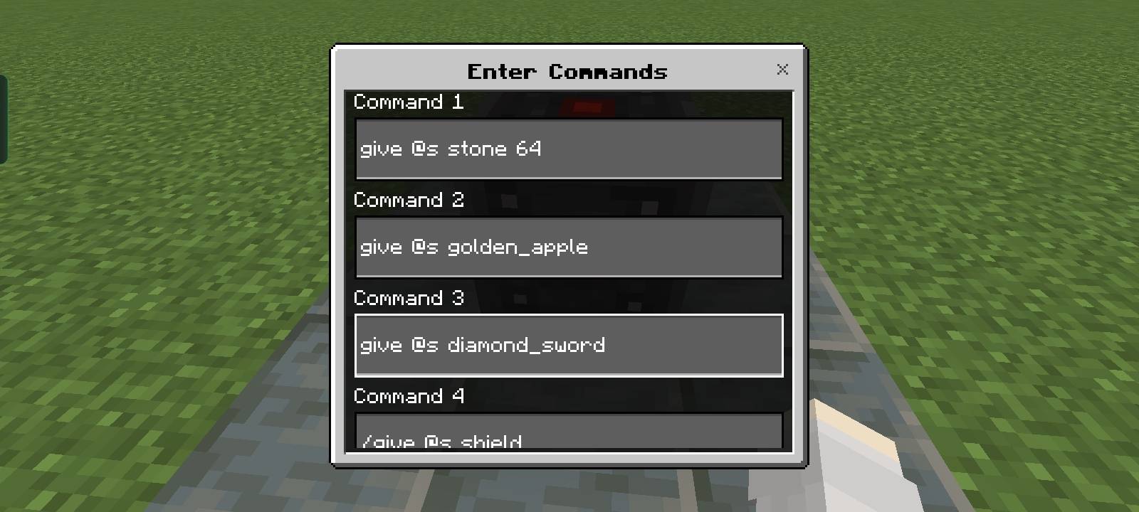 Advance Command block Addon — screenshot 5