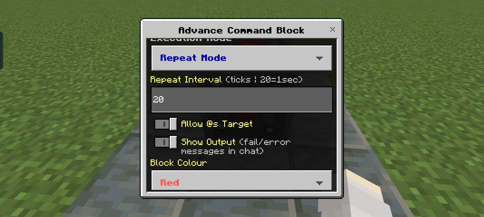 Advance Command block Addon — screenshot 7